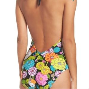 Sz 12 Trina Turk New Santiago One Piece Swimsuit
